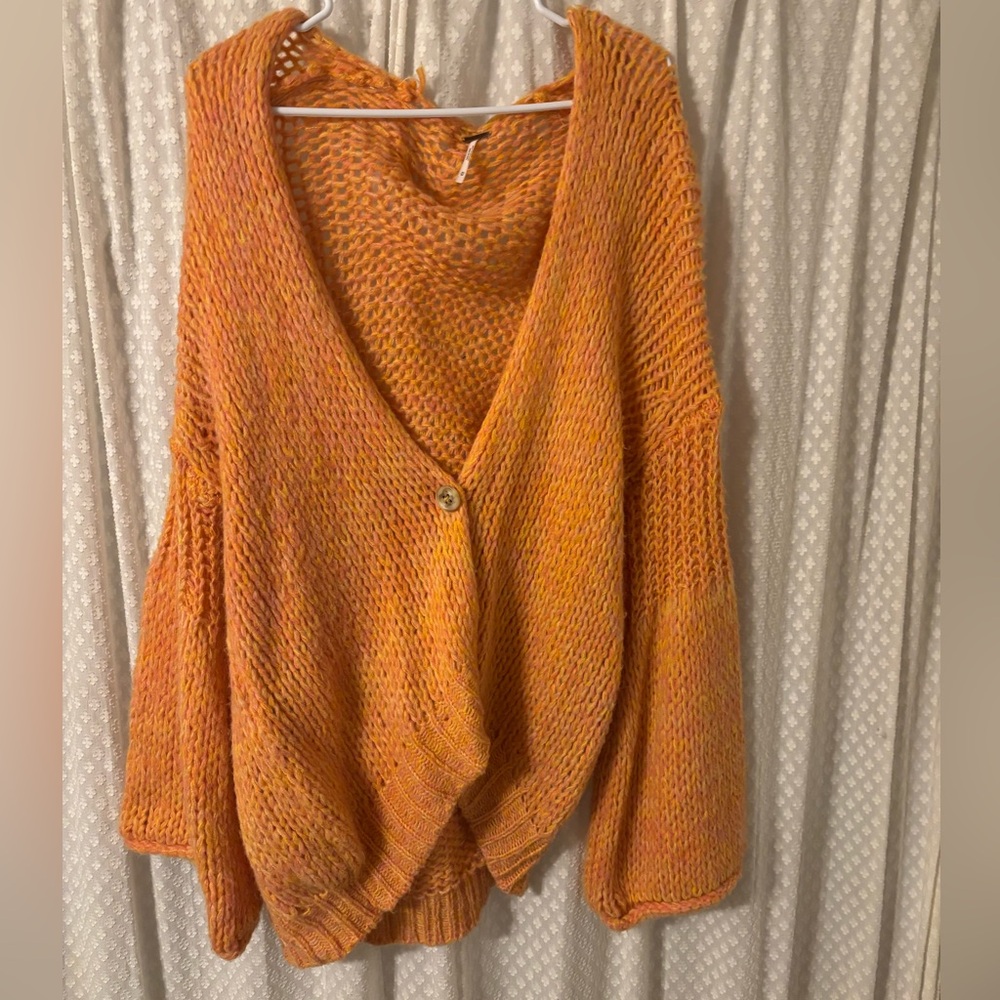 Free people oversized cardigan